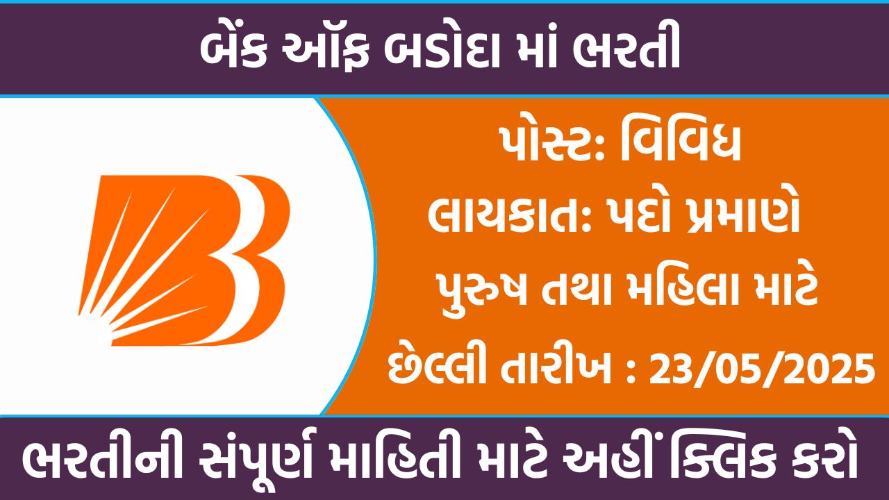 Bank of Baroda Recruitment