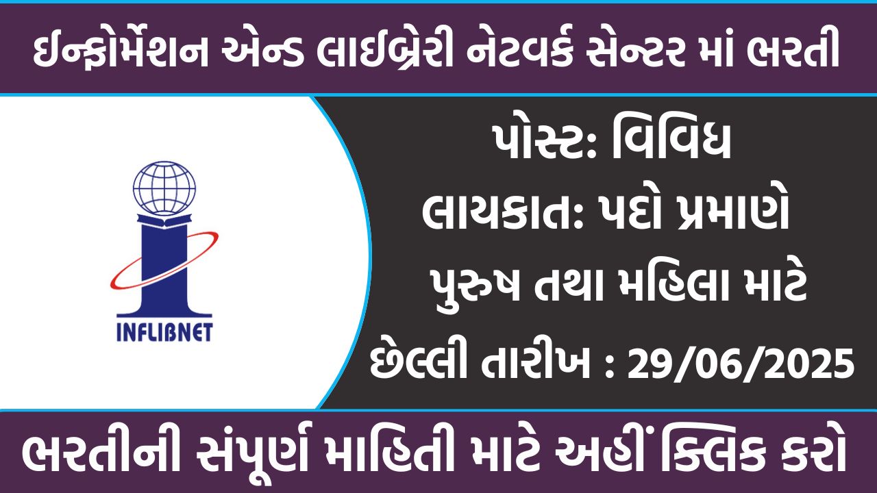 INFLIBNET Recruitment 2025