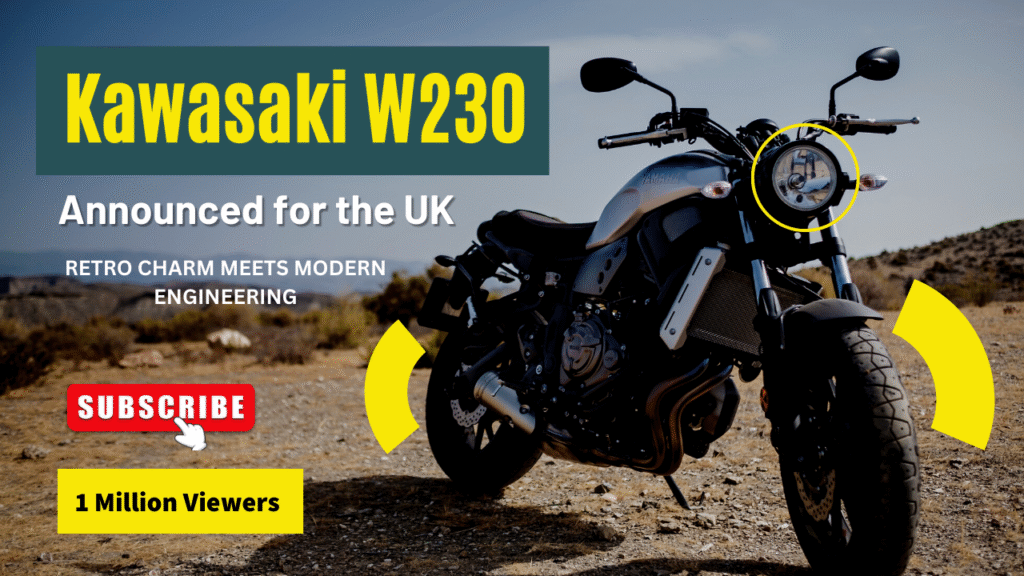 Kawasaki W230 Announced for the UK: Retro Charm Meets Modern Engineering